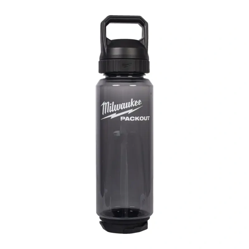 Láhev Milwaukee PACKOUT™ s víčkem černá 1 005 ml, 4932498640 (MI4932498640)