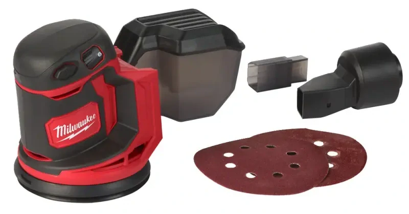 Aku excentrická bruska 125 mm Milwaukee M18 BOS125-0B (Bez aku) (MI4933464228)