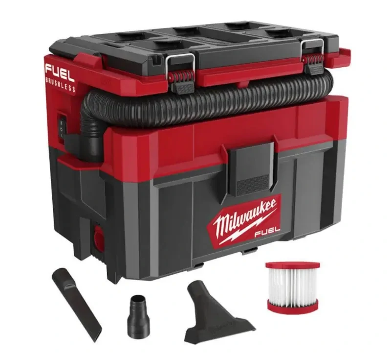 Aku průmyslový vysavač Milwaukee M18 FPOVCL-0, PACKOUT, mokré/suché vysávání, bez Aku, 4933478187 (MI4933478187)