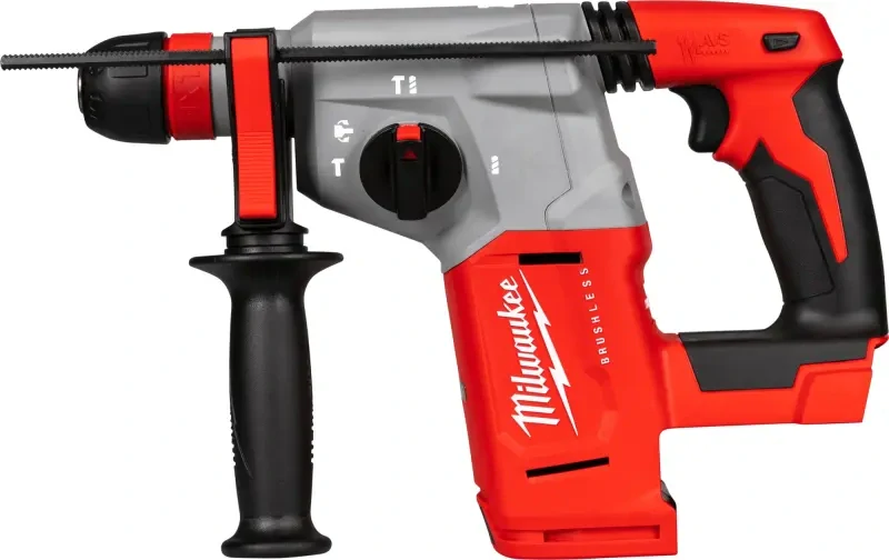 Aku bezuhlíkové kladivo Milwaukee M18 BLHX-0X, SDS - Plus 26 mm, se 4 režimy a sklíčidlem FIXTEC™ (bez aku), 4933478891 (MI4933478891)