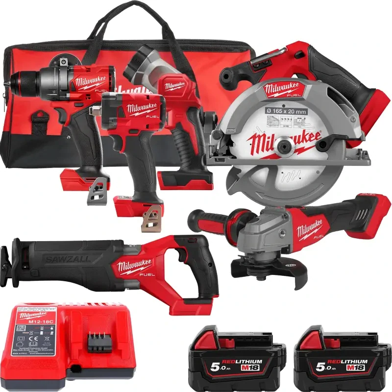 Sada aku nářadí Milwaukee M18 FPP6H3-502B, 4933498659 (MI4933498659)