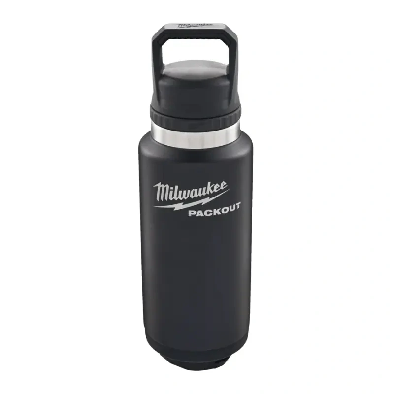 Láhev s víčkem 1065 ml PACKOUT™ černá. Milwaukee (MI4932493468)