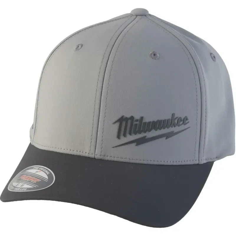 Kšiltovka Milwaukee Flexit BCP DGR LXL, velikost L/XL, barva šedá, 4932493104