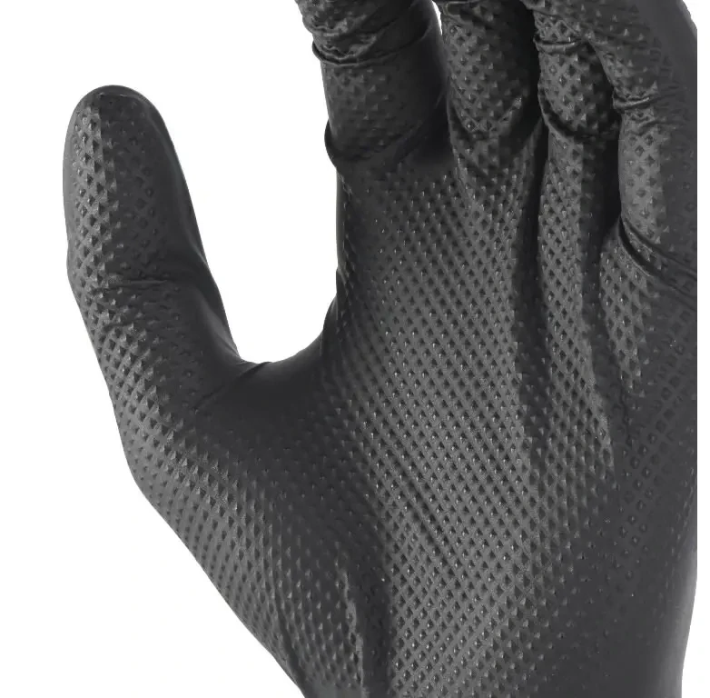 Pracovní rukavice jednorázové Milwaukee, nitrilové, velikost 10 (XL), 25 párů (univrzálních 50 ks)