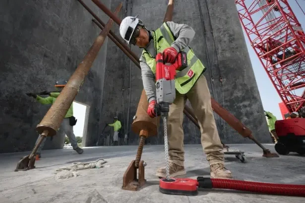 Aku odsavač prachu Milwaukee M18 FDDEL32-0, ke kladivu 32 mm SDS-PLUS, bez aku