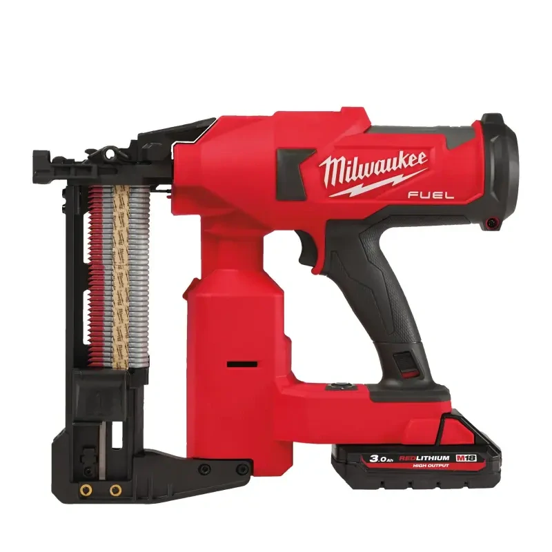 Aku subkompaktní sponkovačka Milwaukee M18 FFUS-302C na dráty a oplocení, 2x Aku M18 HB3 + nabíječka M12-18 FC, 4933479832 (MI4933479832)
