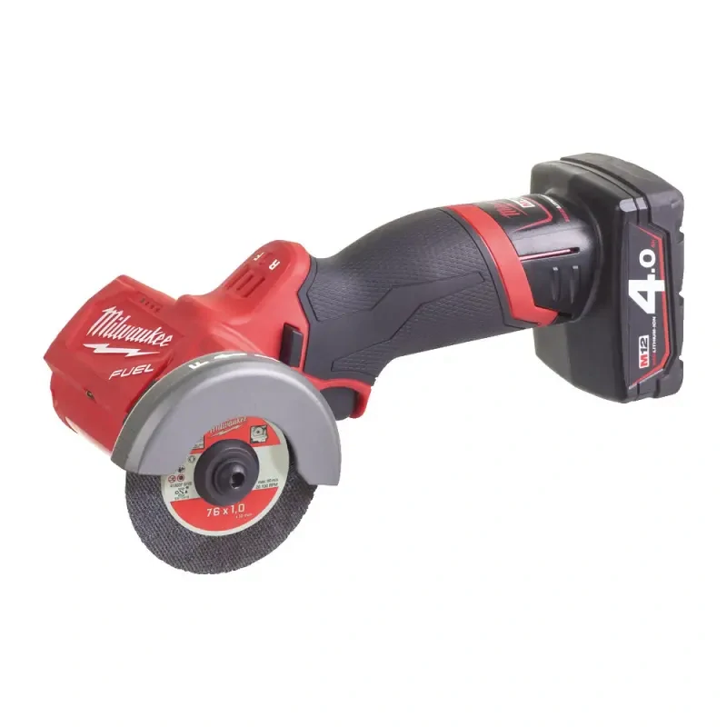 Aku kompaktní okružní pila (bruska) 76 mm Milwaukee M12 FCOT-422X, 2x Aku (12 V, 2 Ah + 4 Ah), 4933464619 (MI4933464619)