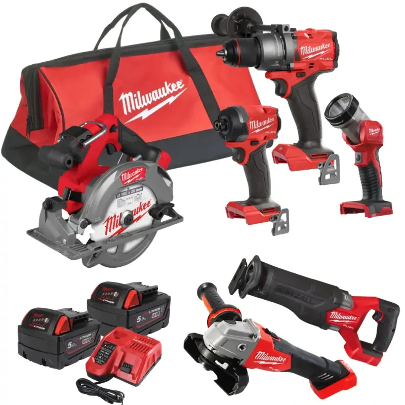 Sada aku nářadí Milwaukee M18 FPP6G3-502B, 4933498658 (MI4933498658)
