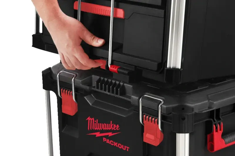 Milwaukee 4932472129 - Kompaktní systémový organizér Packout™ box se 2 zásuvkami (MI4932472129)