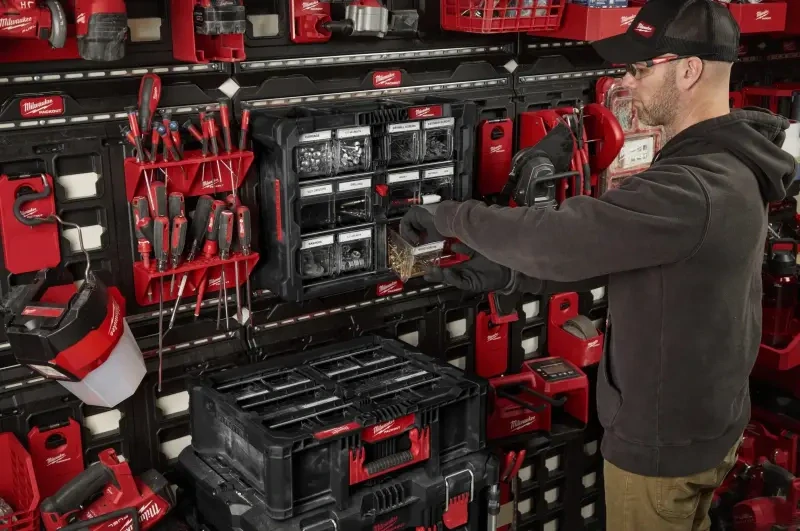 Organizér Milwaukee s vyklápěcími boxy PACKOUT 4932498323 (MI4932498323)