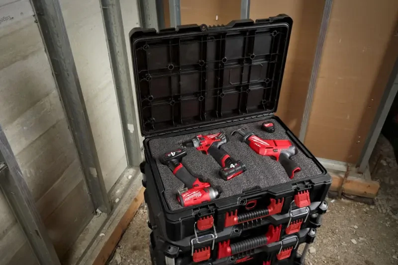 Pěnová vložka pro boxy se zásuvkami Milwaukee Packout™ (2 ks), 4932479157, do 3-zásuvkového boxu č. 4932472130 a 2-zásuvkového boxu č. 4932472129 (MI4932479157)