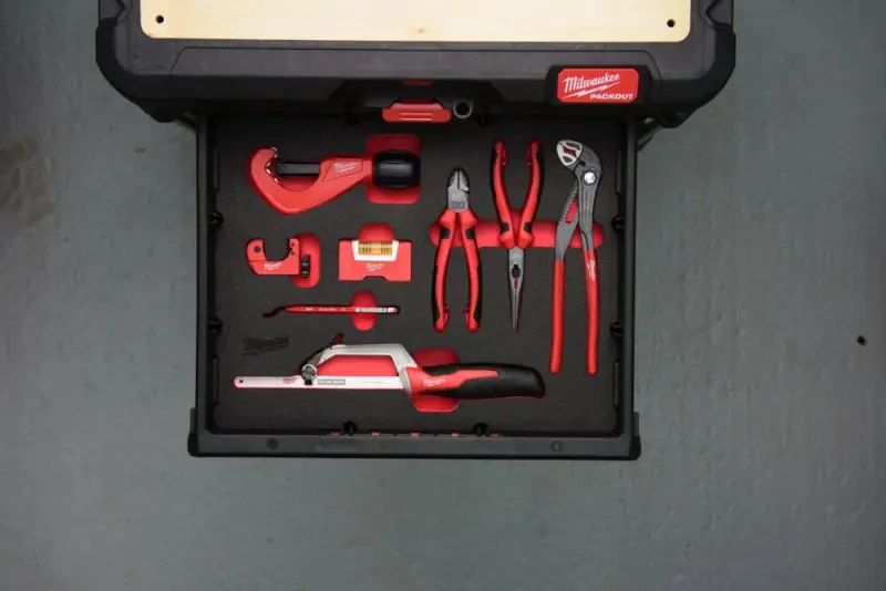 PACKOUT™ pěnová vložka pro Vodo-Topo Milwaukee 4932493639 (Sada 8 dílů) (MI4932493639)