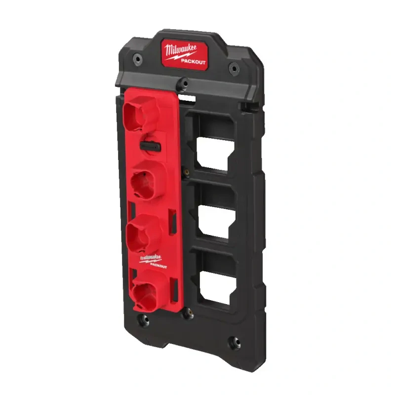 Skladovací polička - držák na akumulátory M12 Milwaukee Packout™ (MI4932480708)