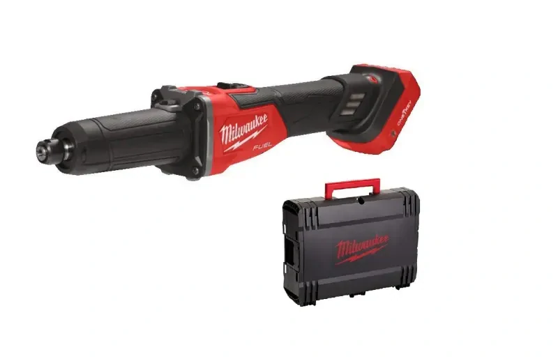 Aku přímá bruska Milwaukee M18 FDGROVB-0X s posuvným spínačem, kleština 6 a 8 mm, ONE-KEY, bez aku, s kufrem, 4933480955