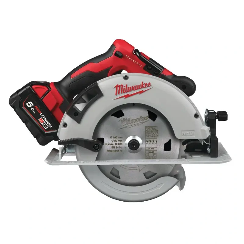 Aku kotoučová pila Milwaukee M18 BLCS66-502X (5,0 Ah) (MI4933464590)
