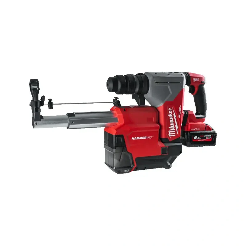 Aku výkonné kladivo 32 mm SDS-Plus s odsáváním prachu Milwaukee M18 ONEFHPXDEL-552C (5,5 Ah) (MI4933478498)