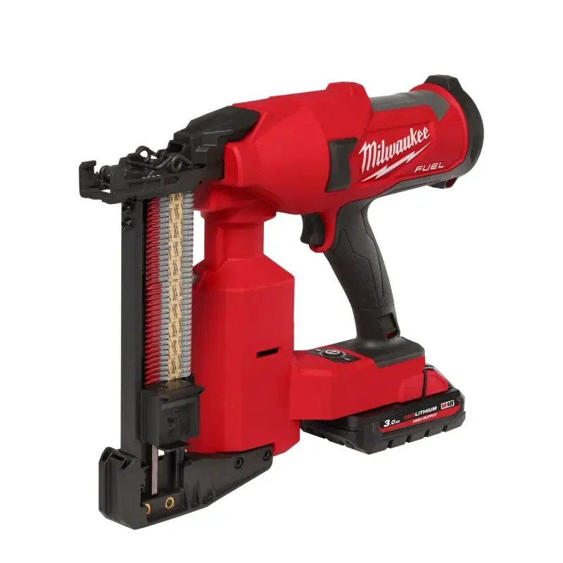 Aku subkompaktní sponkovačka Milwaukee M18 FFUS-302C na dráty a oplocení, 2x Aku M18 HB3 + nabíječka M12-18 FC, 4933479832 (MI4933479832)