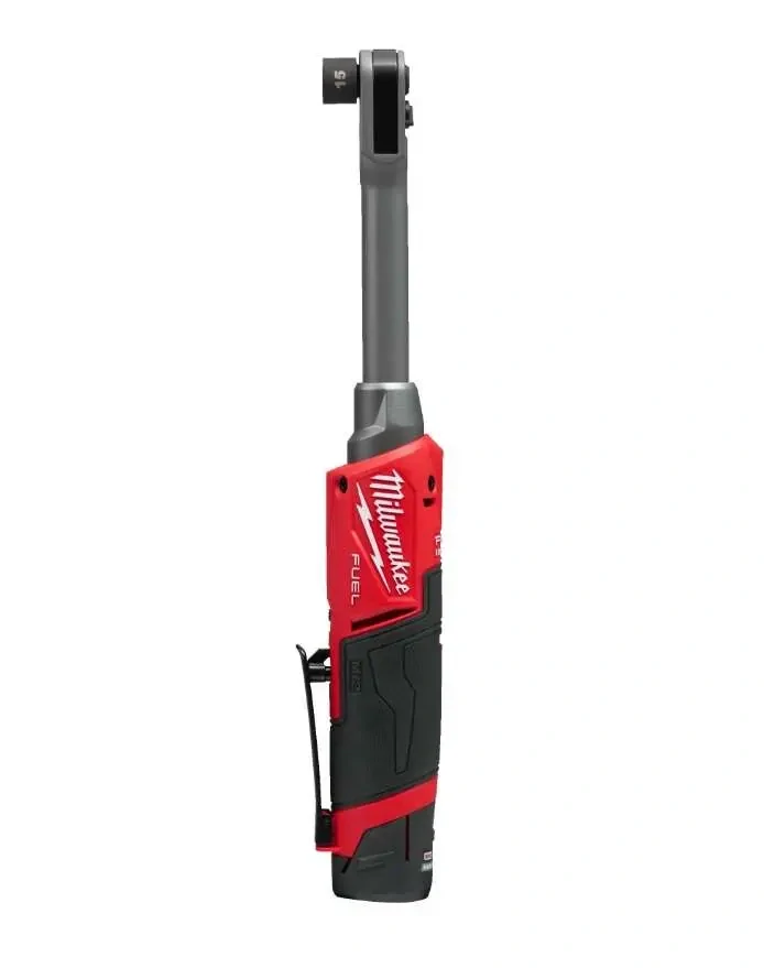 Aku 1/4" průchozí ráčnový utahovák Milwaukee M12 FPTR-202X, 81 Nm, prodloužená HEX ráčna INSIDER, 2x aku M12 B2 + C12 C, 4933499411