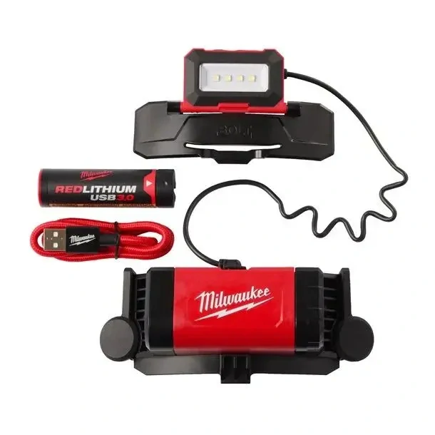 Aku čelová svítilna/lampa Milwaukee L4 BOLTHL-301 na přilbu, 600 lm, TRUEVIEW LED osvětlení, 1x aku L4 B3, 4933479902
