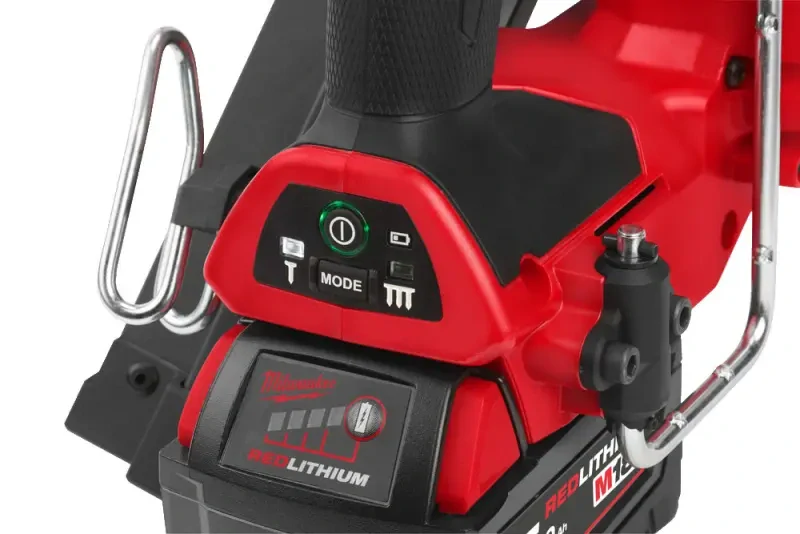 Aku hřebíkovačka Milwaukee M18 FFN21-0C na kotevní hřebíky (hřebíky 50-90 mm / 20°-22°), bez Aku, 4933478993 (MI4933478993)