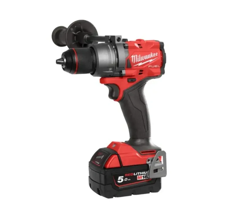 Aku vrtačka s příklepem Milwaukee M18 FPD3-502X, sklíčidlo 13 mm, 2x aku M18 B5 + M12-18 FC + kufr, 4933479860