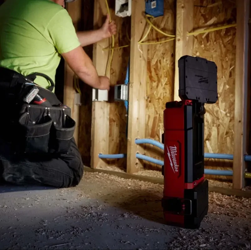 Aku svítilna Milwaukee M12 POAL-0 PACKOUT, 1400 lm, TRUEVIEW LED osvětlení, bez aku, 4933480473 (MI4933480473)
