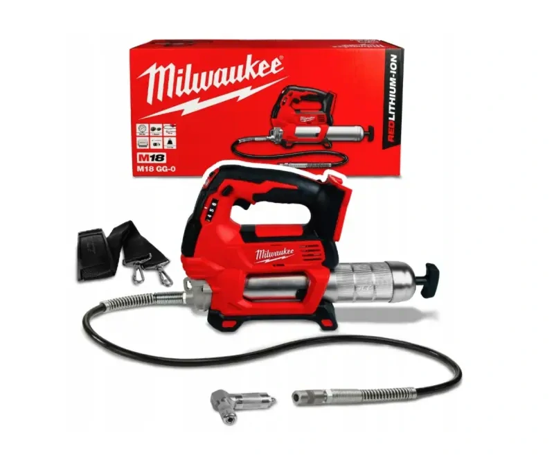 Aku tlaková mazací pistole Milwaukee M18 GG-0, bez aku, 4933440493 (MI4933440493)