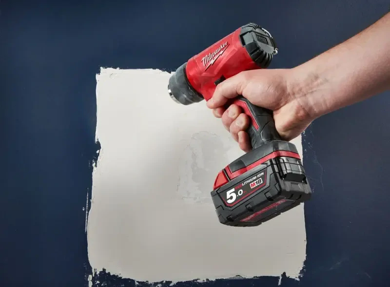 Aku horkovzdušná pistole Milwaukee M18 BHG-502C, až 470°C, 170 l/min, 2x Aku M18 B5 a nabíječka M12-18 C, 4933459772 (MI4933459772)