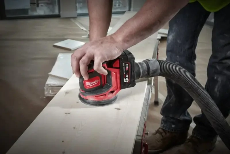 Aku excentrická bruska 125 mm Milwaukee M18 BOS125-0B (Bez aku) (MI4933464228)
