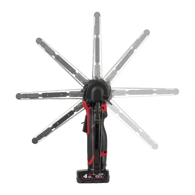 Aku pásová bruska Milwaukee M12 FBFL13-0, 13 x 457 mm, bez aku, 4933480960