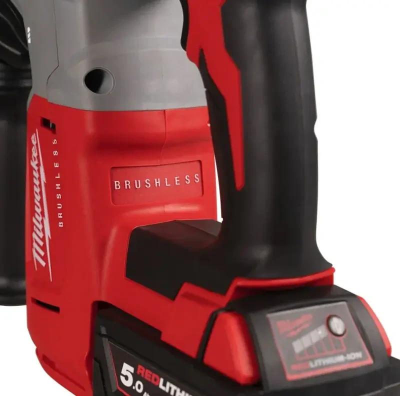 Aku bezuhlíkové kladivo Milwaukee M18 BLHX-0X, SDS - Plus 26 mm, se 4 režimy a sklíčidlem FIXTEC™ (bez aku), 4933478891 (MI4933478891)