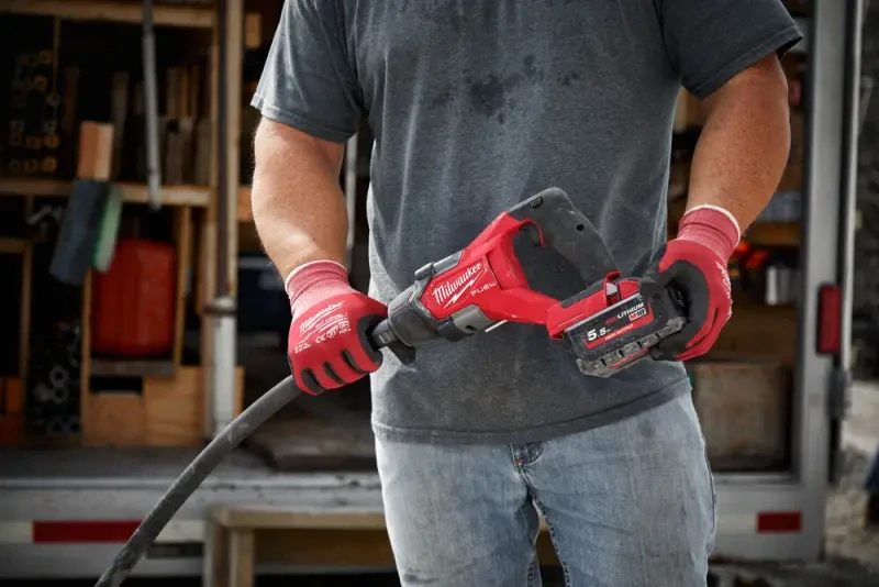 Aku ponorný vibrátor do betonu Milwaukee M18 FCVN12-551 (1,2 m), Aku M18 HB5.5 + M12-18 FC, 4933479597 (MI4933479597)