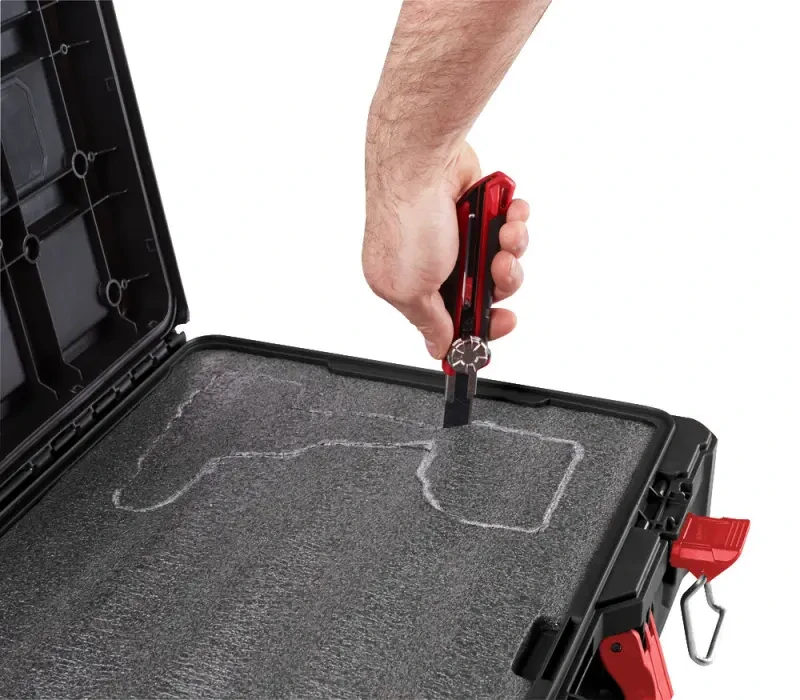 Pěnová vložka pro boxy se zásuvkami Milwaukee Packout™ (2 ks), 4932479157, do 3-zásuvkového boxu č. 4932472130 a 2-zásuvkového boxu č. 4932472129 (MI4932479157)