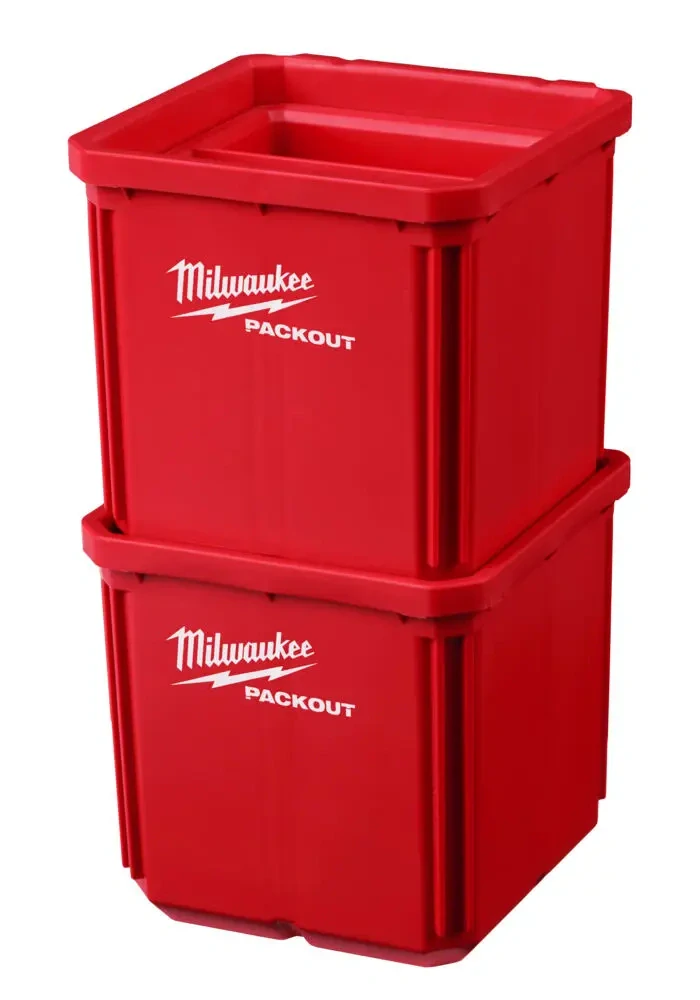 Zásobník 10 × 10 cm pro kontejner Milwaukee Packout™ (Sada 2 ks) (MI4932480698)