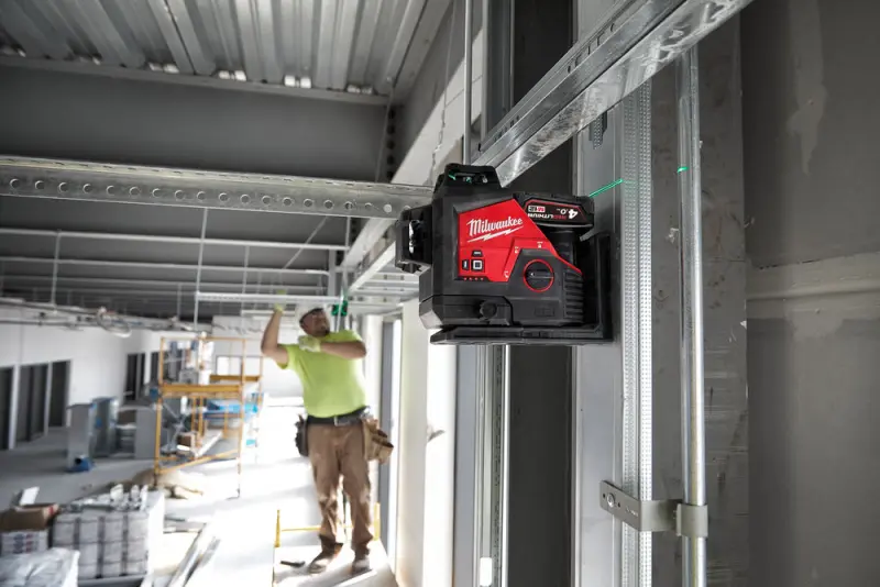 Aku křížový laser Milwaukee M12 3PL-401C 3X360 (4,0 Ah) (MI4933478102)