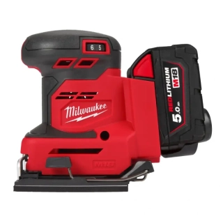 Aku vibrační bruska Milwaukee M18 BQSS-502B (5,0 Ah) (MI4933479967)