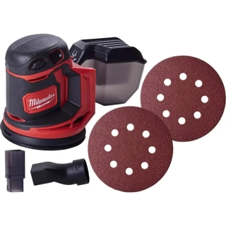 Aku excentrická bruska 125 mm Milwaukee M18 BOS125-0B (Bez aku) (MI4933464228)