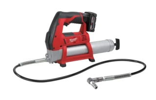 Aku tlaková mazací pistole Milwaukee M12 GG-401B, 1x aku M12 B4 + nabíječka M12 C12 C, 4933441675 (MI4933441675)