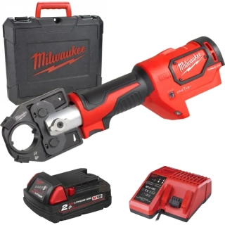Aku hydraulický kabelový lis Milwaukee M18 HCCT-201C (2,0 Ah) (MI4933451194)