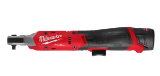 Aku 1/4" ráčnový utahovák Milwaukee M12 FIR14G2-252B, 2x aku M12 HB2.5 + C12 C + taška, 4933498934