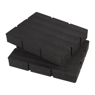 Pěnová vložka pro boxy se zásuvkami Milwaukee Packout™ (2 ks), 4932479157, do 3-zásuvkového boxu č. 4932472130 a 2-zásuvkového boxu č. 4932472129 (MI4932479157)