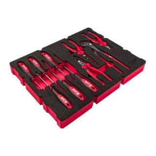 PACKOUT™ pěnová vložka se šroubováky a kleštěmi Milwaukee 4932493638 (Sada 10 dílů) (MI4932493638)
