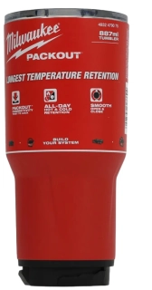 Hrnek Milwaukee Packout Tumbler 887 ml, červený (1 ks) (MI4932479075)