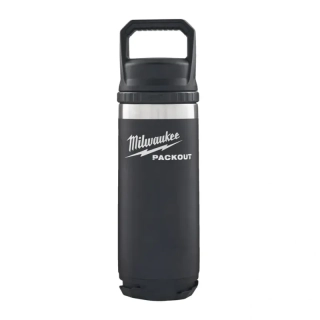 Láhev s víčkem 532 ml PACKOUT™ černá. Milwaukee 4932493992 (MI4932493992)