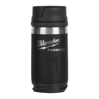 Láhev Milwaukee PACKOUT™ s víčkem černá 355 ml, 4932498978 (MI4932498978)