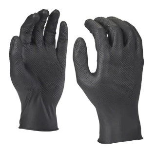 Pracovní rukavice jednorázové Milwaukee, nitrilové, velikost 10 (XL), 1 pár 4932493236