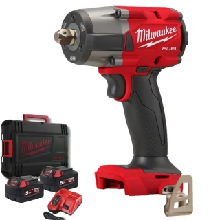 Aku 1/2" rázový utahovák Milwaukee M18 FMTIW2P12-502X, 745 Nm, 2x aku M18 B5 + M12-18 FC + kufr, 4933478453