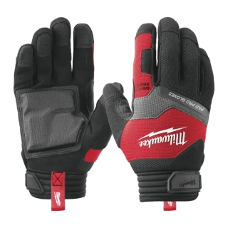 Pracovní rukavice Milwaukee PAD PRO WORK s pěnovým polstrováním, ochrana proti proříznutí a vibracím, velikost 10 (XL), 1 pár, 4932498509